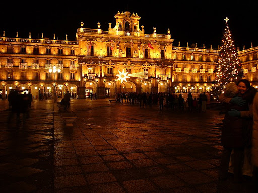 Fotos de Salamanca por la noche